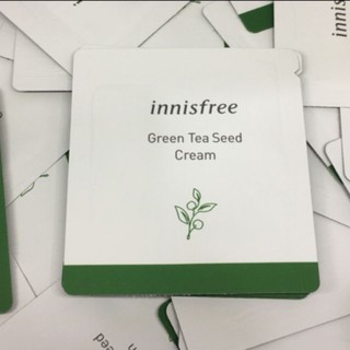Kem dưỡng ẩm trà xanh innisfree green tea seed 1ml/ gói- sample