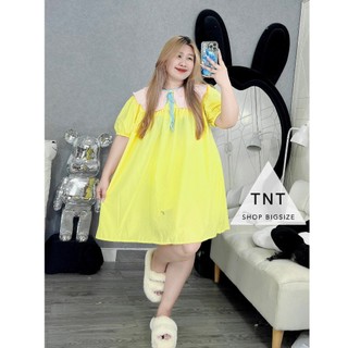 ĐẦM BBD PHỐI MÀU [TNT SHOP BIGSIZE 60KG 90KG]