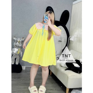 ĐẦM BBD PHỐI MÀU [TNT SHOP BIGSIZE 60KG 90KG]