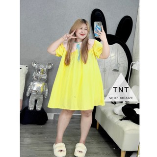 ĐẦM BBD PHỐI MÀU [TNT SHOP BIGSIZE 60KG 90KG]