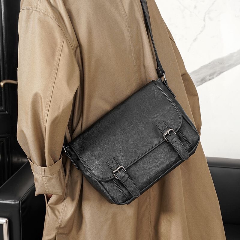 Túi Xách Nam Chất Liệu PU Bền Đẹp đựng vừa mapboc 13in