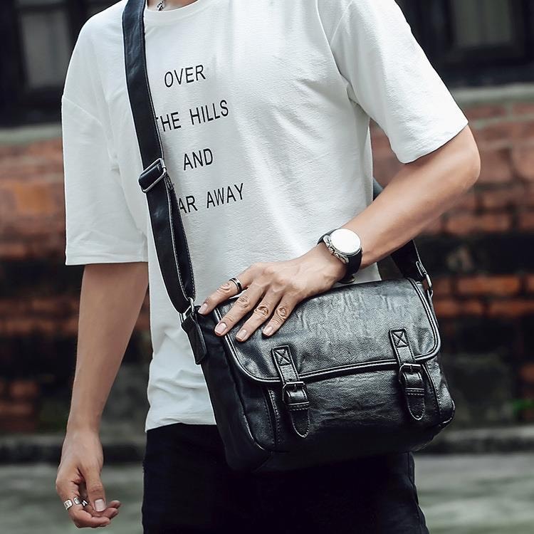 Túi Xách Nam Chất Liệu PU Bền Đẹp đựng vừa mapboc 13in