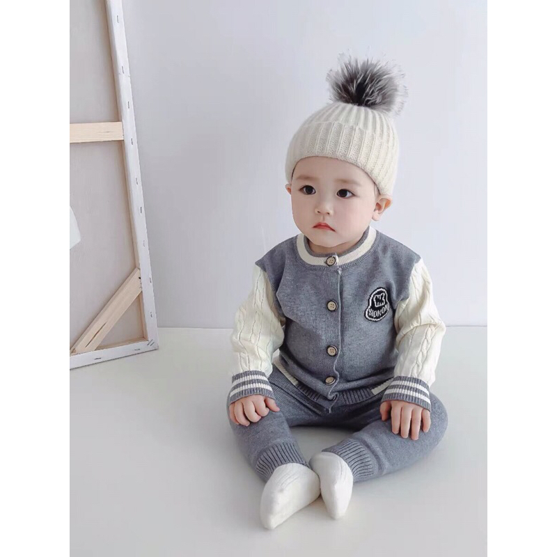 Bộ len bé trai 5-12kg