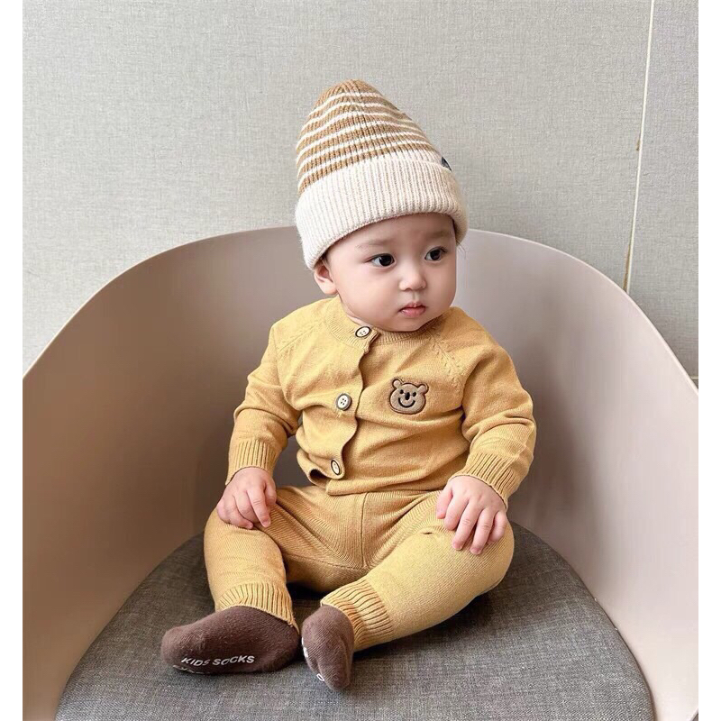 Bộ len bé trai 5-12kg