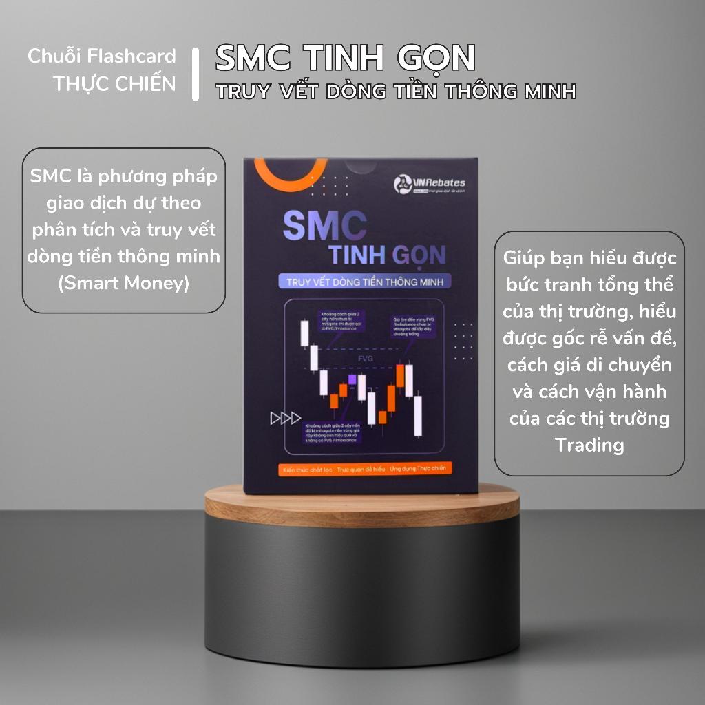 Bộ Thẻ học tài chính thông minh - SMC tinh gọn - “Truy vết dòng tiền thông minh” - Tặng khóa học pri