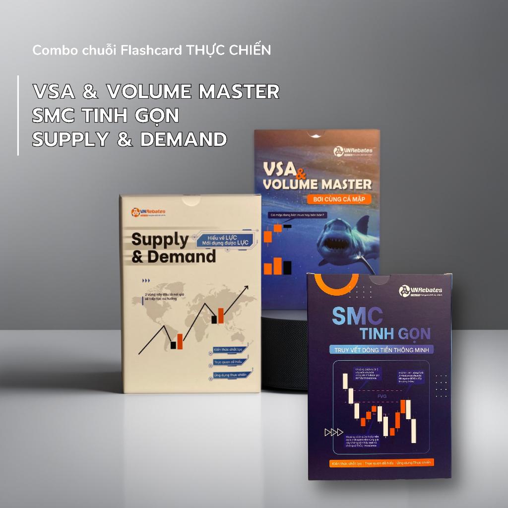 Combo Flashcard đầu tư tài chính 05 - ( VSA - SND - SMC)