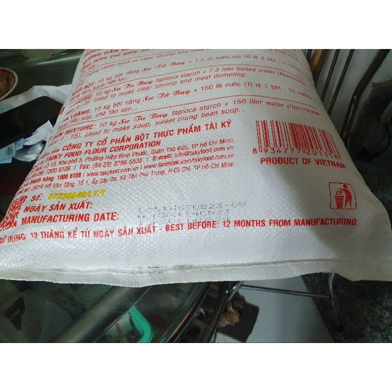 TINH BỘT KHOAI MÌ  SƯ TỬ BAY - TÀI KÝ