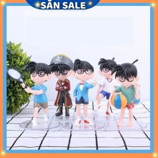 Mô hình 6 chi tiết thám tử lừng danh conan 11.5cm