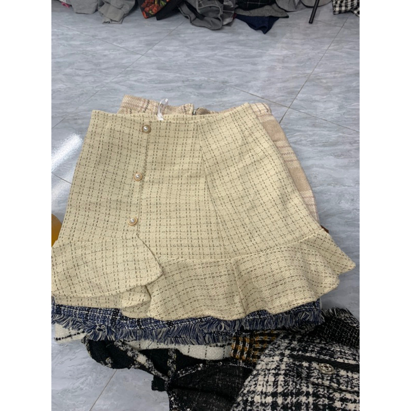 Chân váy dạ dài,ngắn