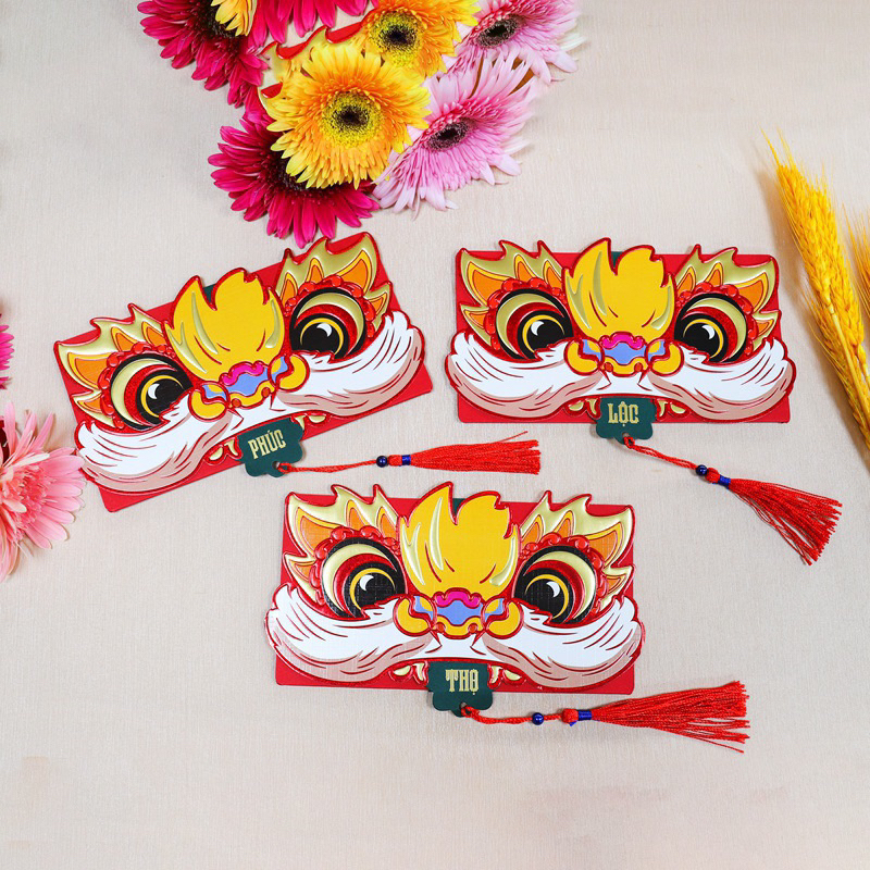 Lì xì ngăn hottrend gồm 2 ngăn và 6 ngăn 2024