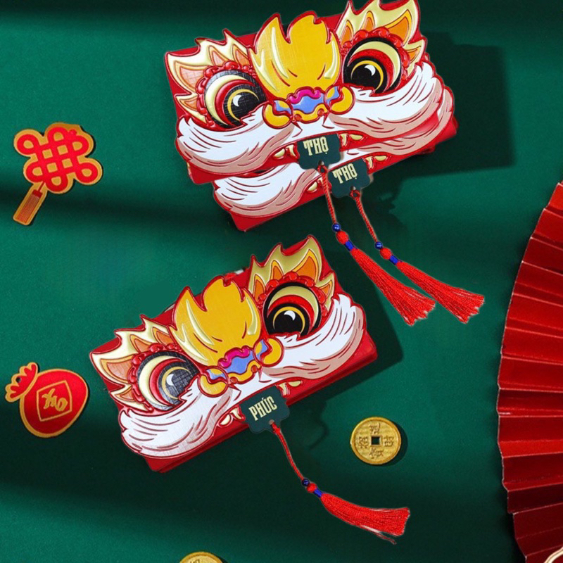 Lì xì ngăn hottrend gồm 2 ngăn và 6 ngăn 2024