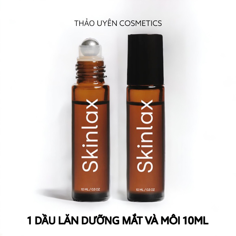 Dầu Lăn Giảm Thâm Mắt, Dưỡng Hồng Môi Skinlax 10ml
