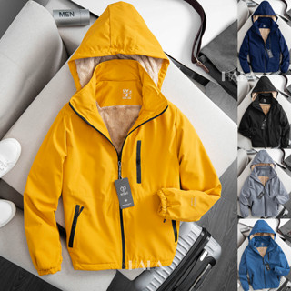 Áo khoác gió lót lông cừu siêu ấm nam nữ vải tráng bạc, cản gió, chống nước