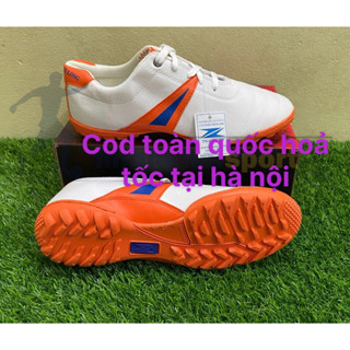 Giày Bóng Đá Chính Hãng Thăng Long Thashoco, Giày Bata Trắng Đinh TF Sân Cỏ Nhân Tạo Khâu Full Đế 100%