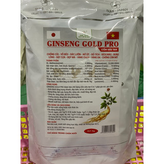 GINSENG GOLD PRO gói 1 kg cớm Tan chiết suất nhân sâm giúp gà đá bật cựa, vàng chân, đẹp mã, chống cắn mổ, mọc lông