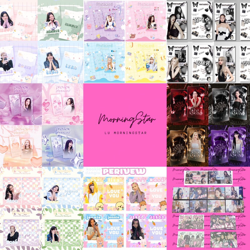 Set card fanmade BlackPink