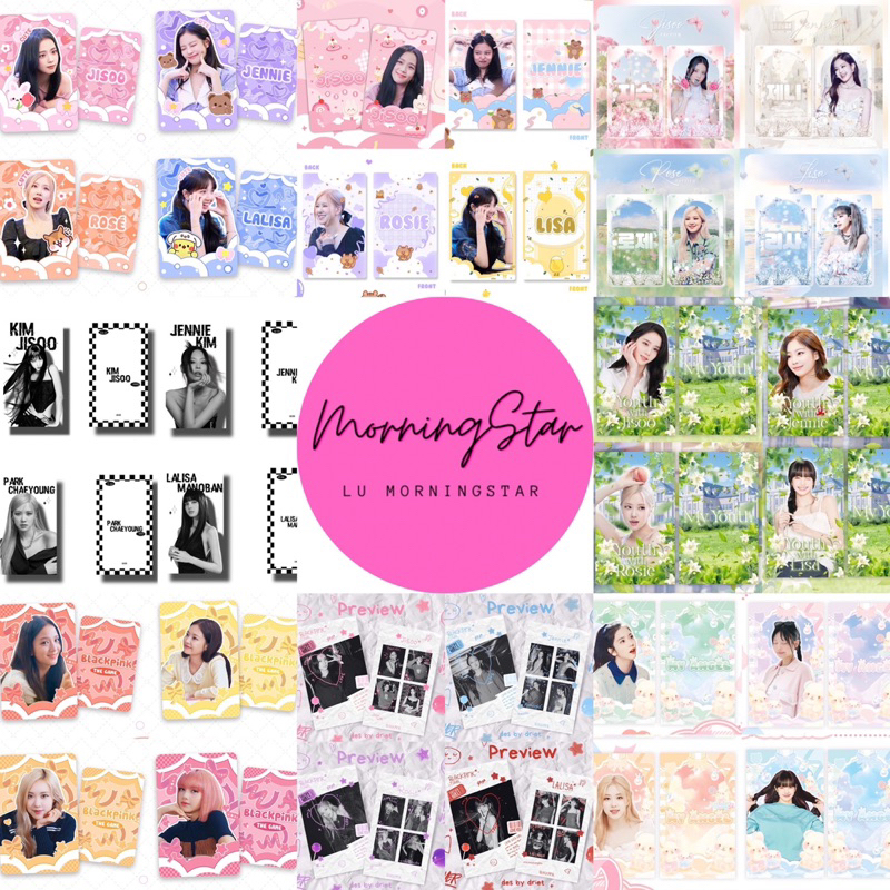 Set card fanmade BlackPink