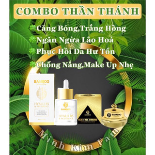 COMBO KEM FACE + SERUM TÁI TẠO 30ml DƯỢC PHẨM BAMBOO