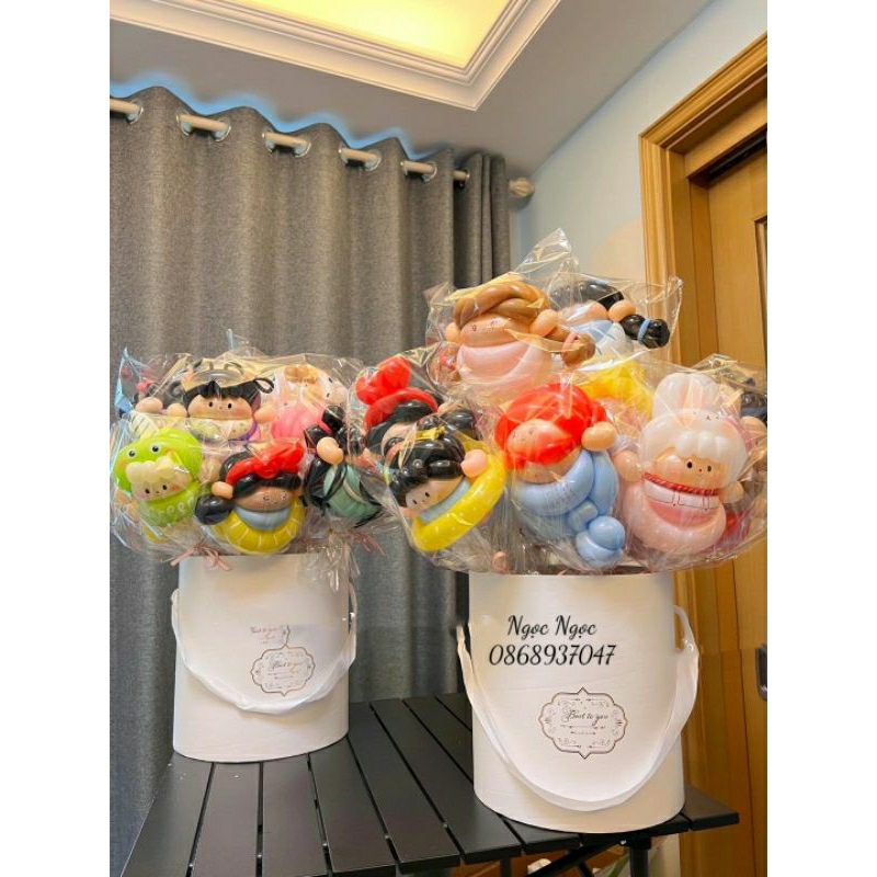 Bong bóng hoạt hình trang trí sinh nhật bé, quà tặng cho bé hot trên mạng
