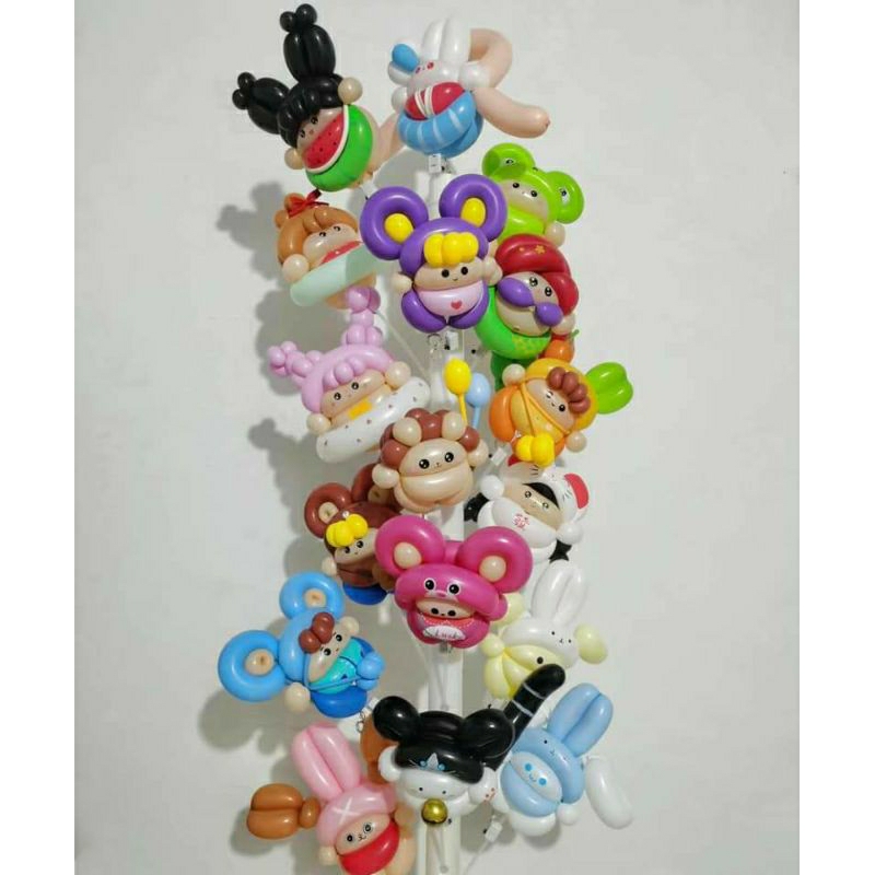 Bong bóng hoạt hình trang trí sinh nhật bé, quà tặng cho bé hot trên mạng