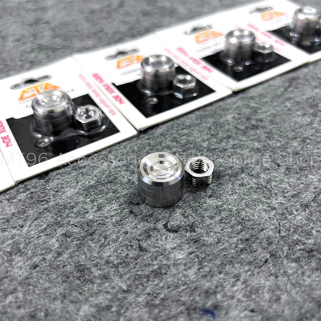 Bộ Nắp Chụp Tán Nồi Salaya Inox CTS 3 Món Gắn Xe Số Yamaha Exciter 135 4s  , Sirius,.. Inox304