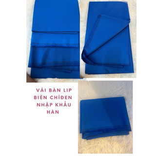 Vải bàn bida lip si hàn quốc biên đen