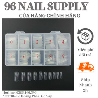 Móng úp chân phom dài, móng nối úp chân dài