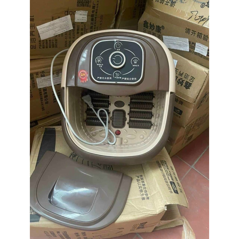 Chậu ngâm chân massage hồng ngoại 💥 CAO CẤP 💥 Chậu ngâm chân có sục khí và làm nóng nước, hàng chính hãng