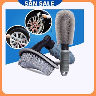 Bộ Dụng Cụ Chăm Sóc Vệ Sinh Cọ Rửa Bánh Xe Ô Tô