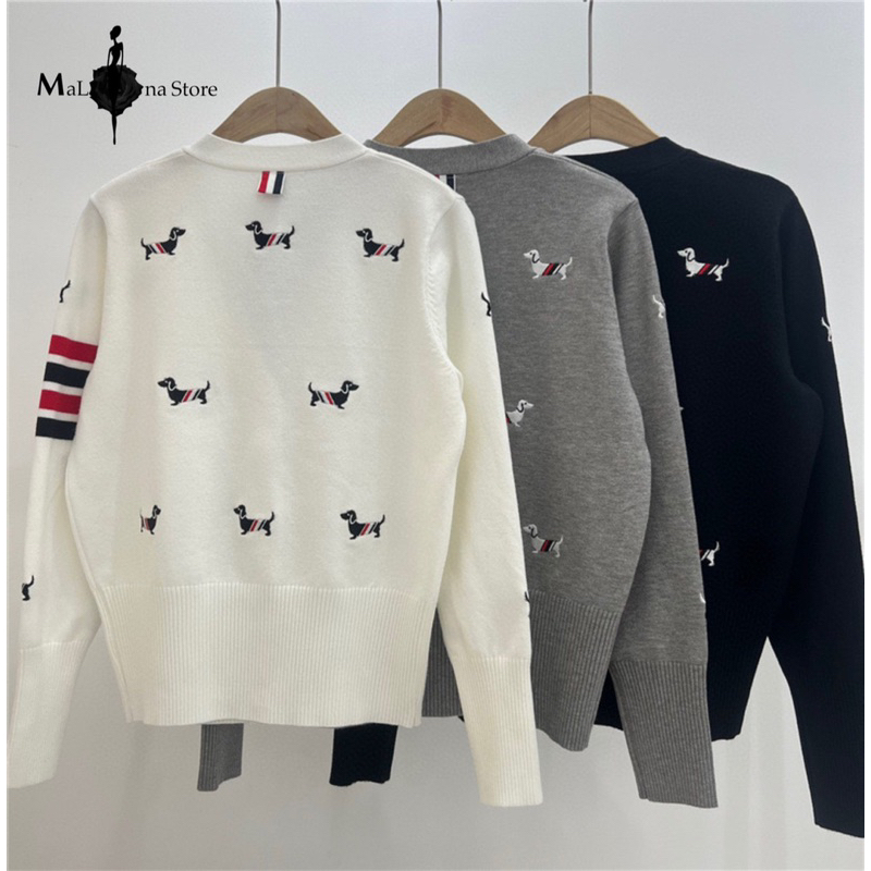 Áo Cadigan MaLina  Hoạ Tiết chú chó dễ thương