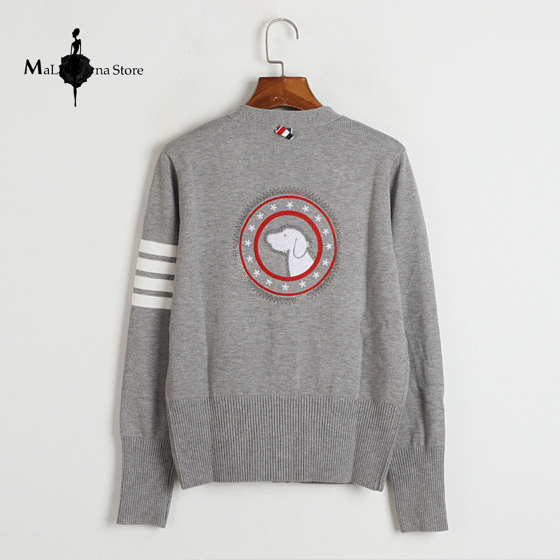 Áo Cadigan MaLina  Hoạ tiết chú chó dễ thương