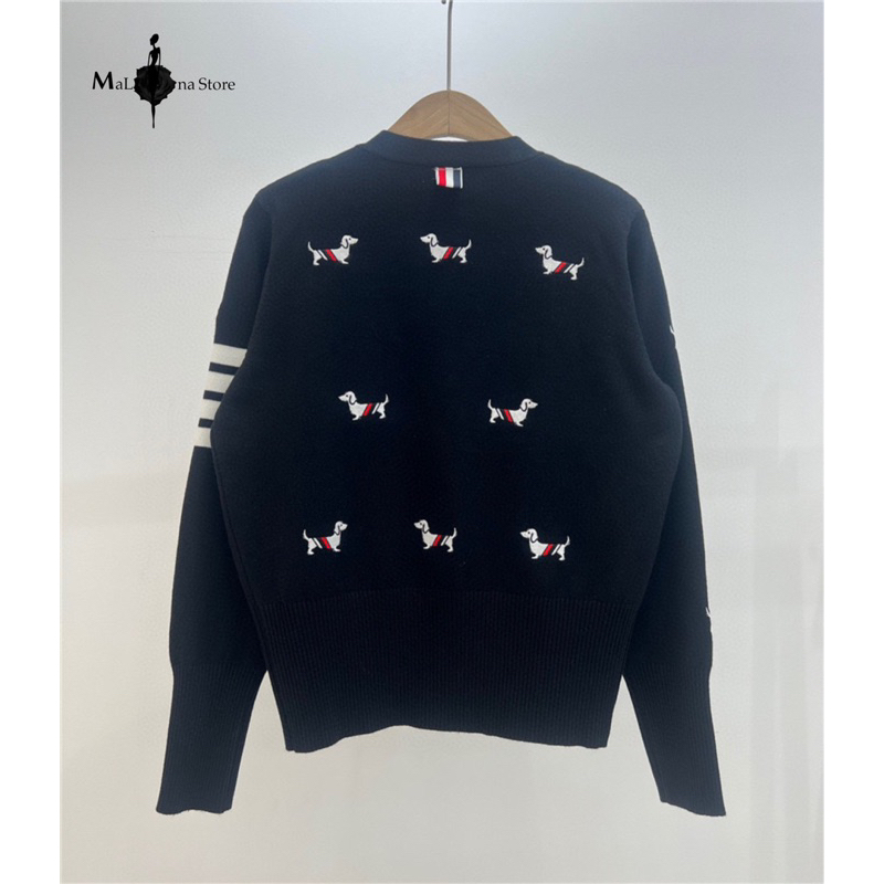 Áo Cadigan MaLina  Hoạ Tiết chú chó dễ thương