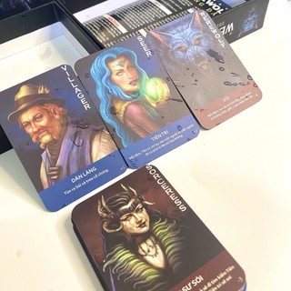 Combo Ma sói + UNO cơ bản 108 lá topboardgame