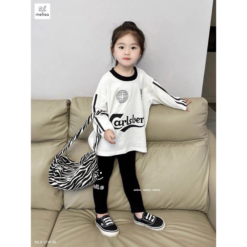 Bộ dài cotton bé gái 12-45kg