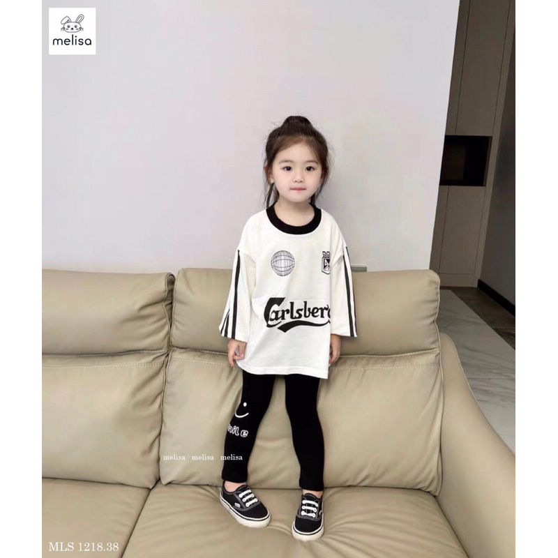 Bộ dài cotton bé gái 12-45kg