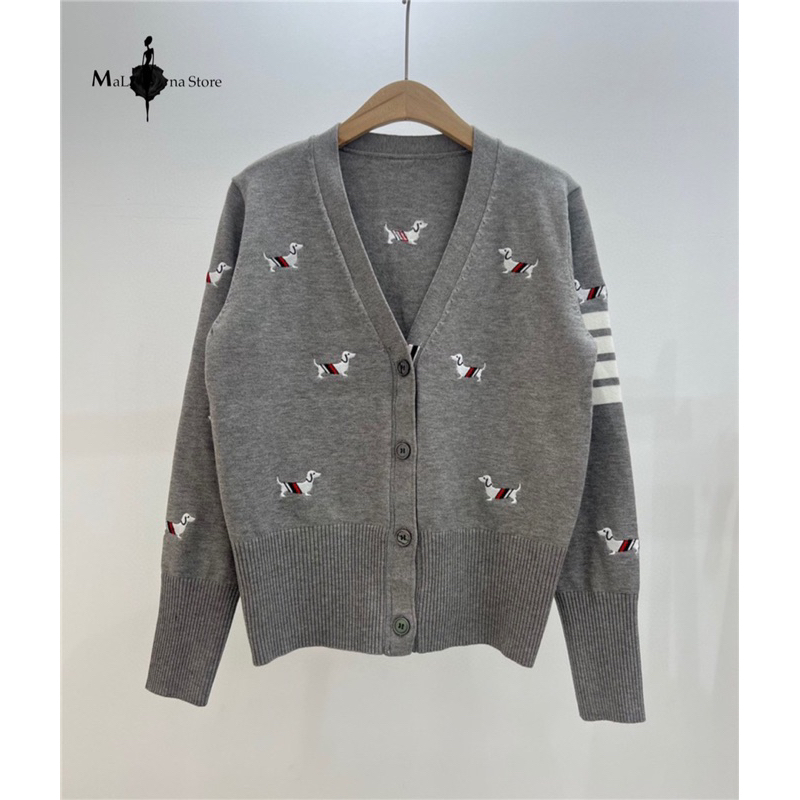 Áo Cadigan MaLina  Hoạ Tiết chú chó dễ thương