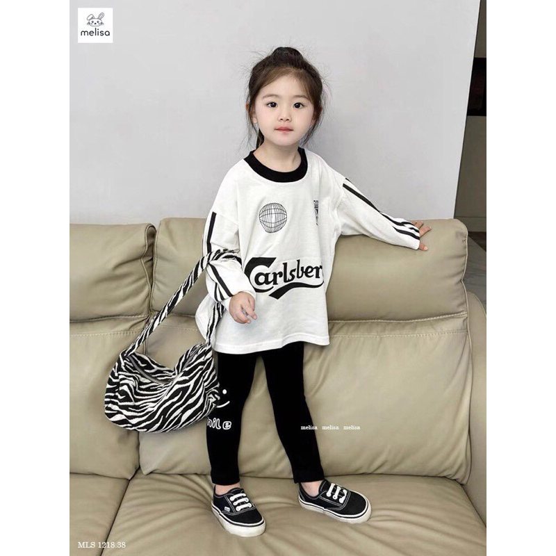 Bộ dài cotton bé gái 12-45kg