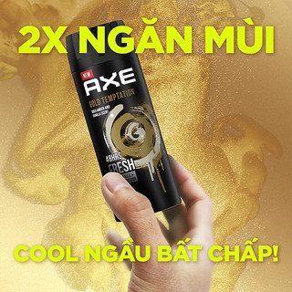 Xịt Khử Mùi AXE Gold Temptation 135ml