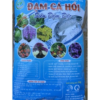 Phân đạm cá hồi Siêu đậm đặc túi 01 kg