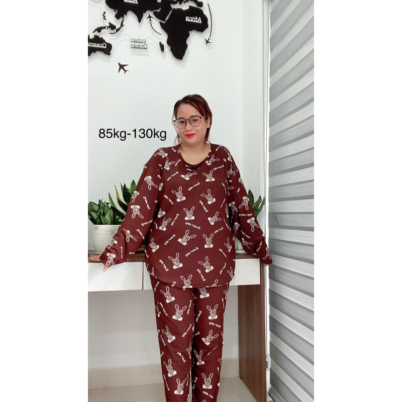 bộ tay dài gấu 70kg-130kg