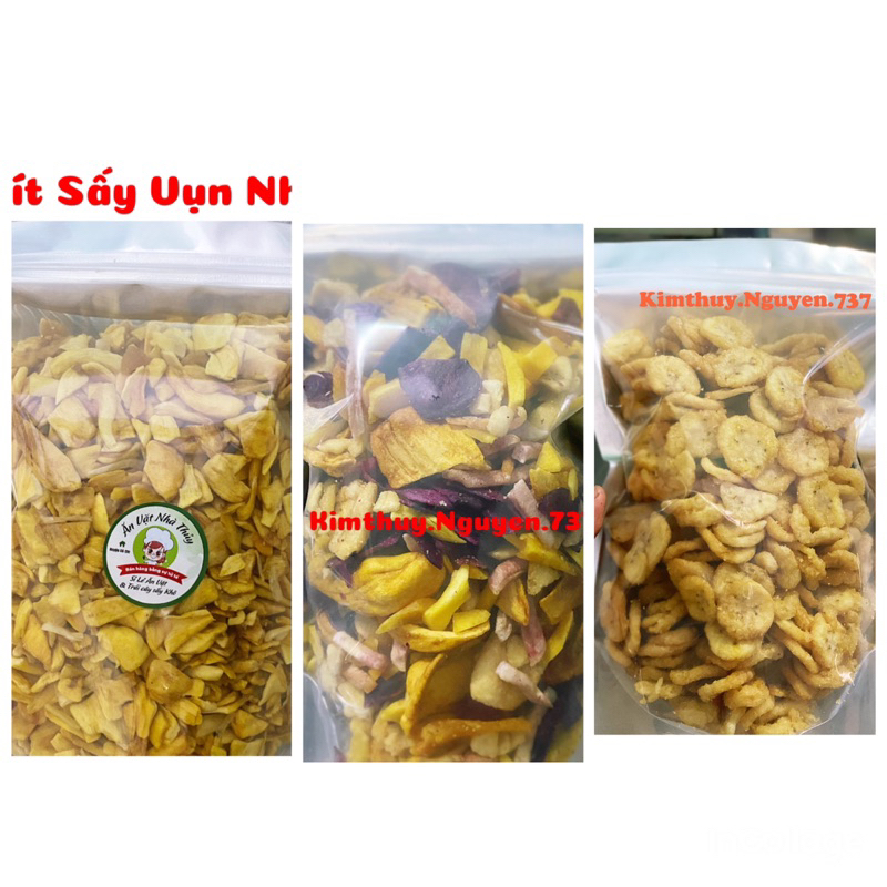 1Kg Mít Sấy Khô  Hàng Vụn nhỏ Thơm Giòn - Cam kết hàng mới