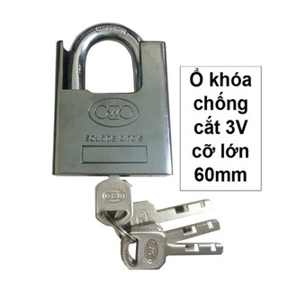 Khóa Cửa Nhà Ổ Khóa Chống Cắt Trắng Circle 50mm,60mm
