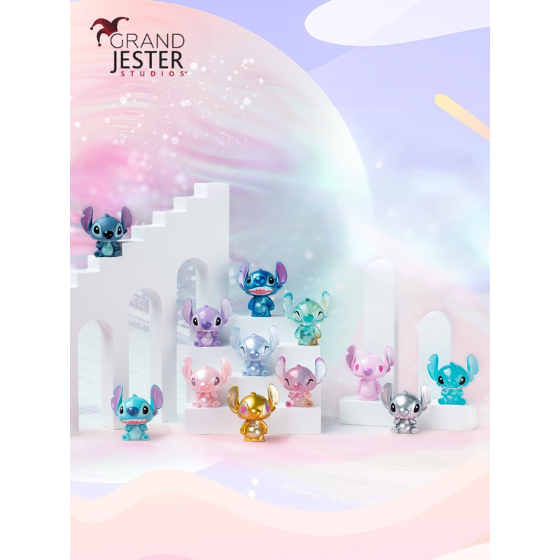 Grand Jester x Stitch mini Series 1 mô hình trưng bày