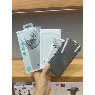 kính cường lực TOTU chống nhìn trộm iPhone 15 Pro max / 15 Plus / 15 Pro / 15/ X/XS/11 PRO chính hãng cảm ứng mượt mà
