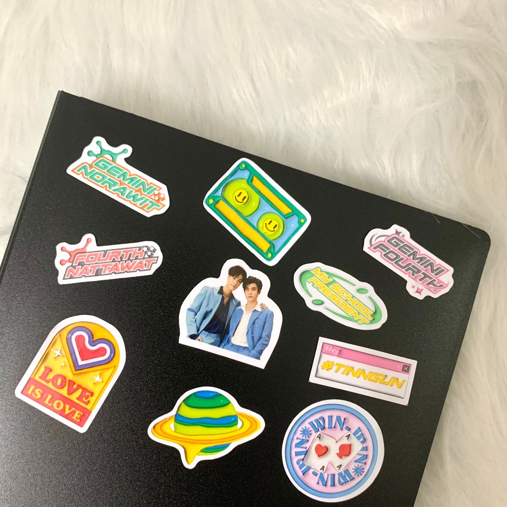 Space Sticker 3D Gemini - Fourth
