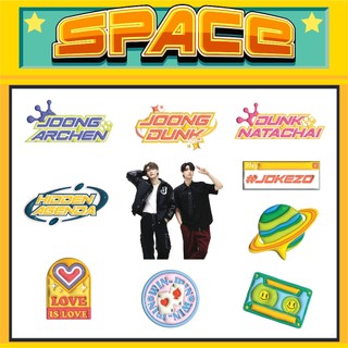 Space sticker 3d joong - dunk