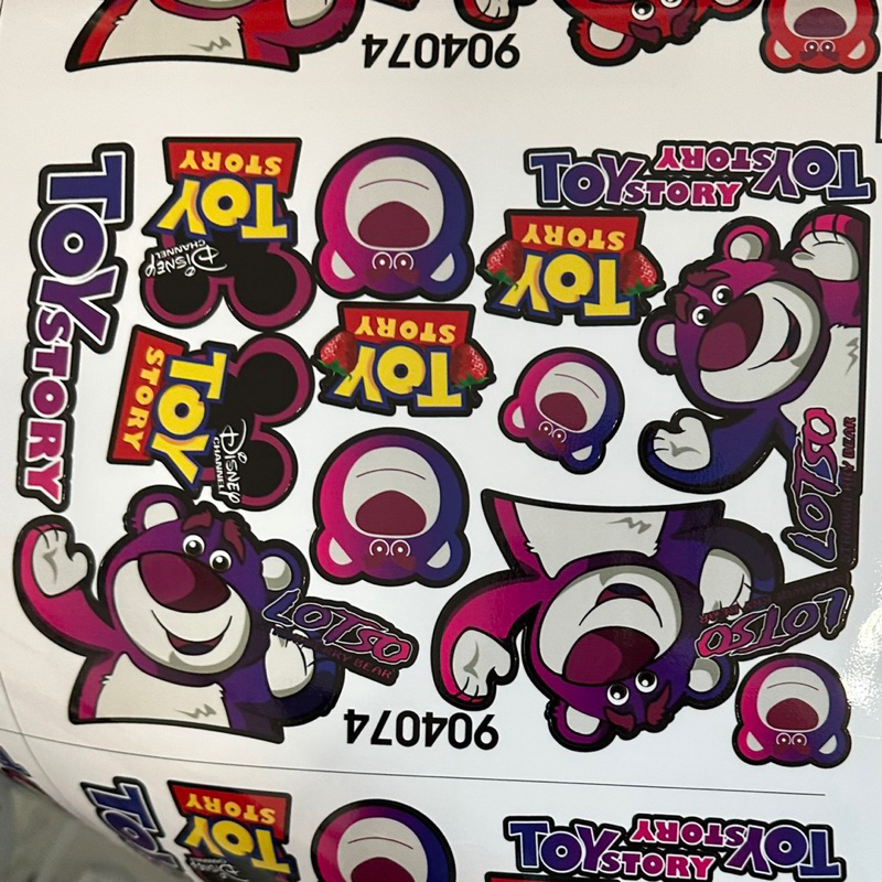 Logo Gấu Dâu Nhiều Màu sắc -  Dán Điện Thoại Xe Máy …