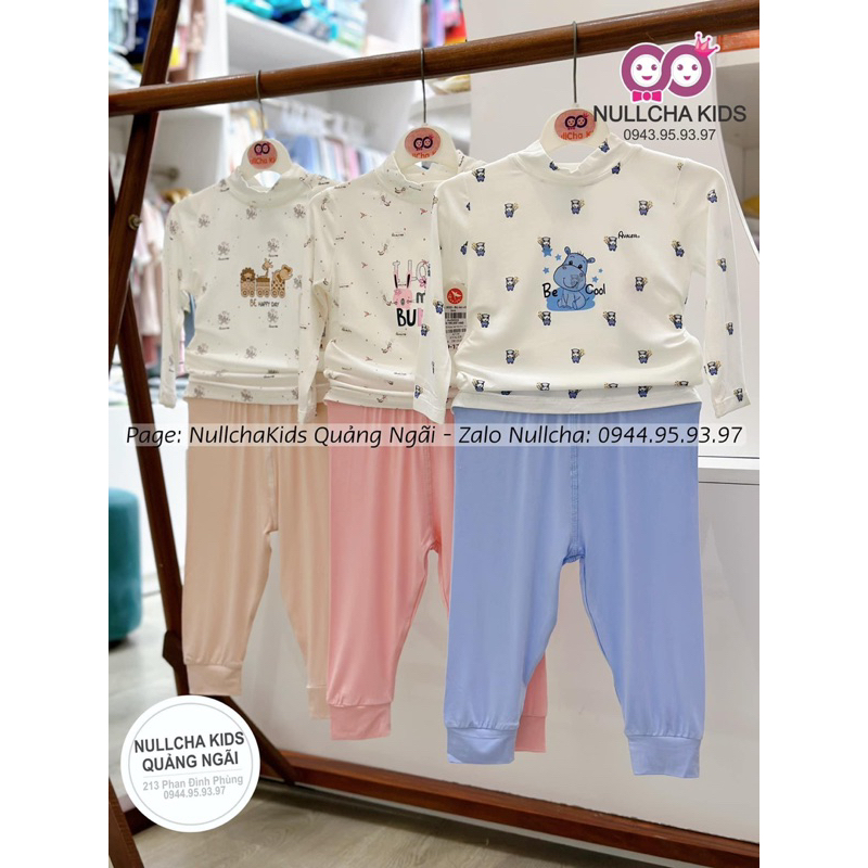 Bộ cài vai thu đông Avaler cho bé trai, bé gái