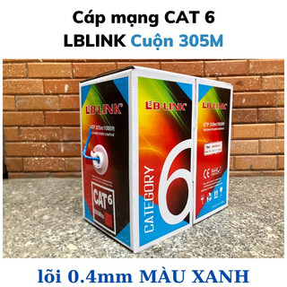 Cuộn dây cáp mạng 305m CAT6E / CAT6