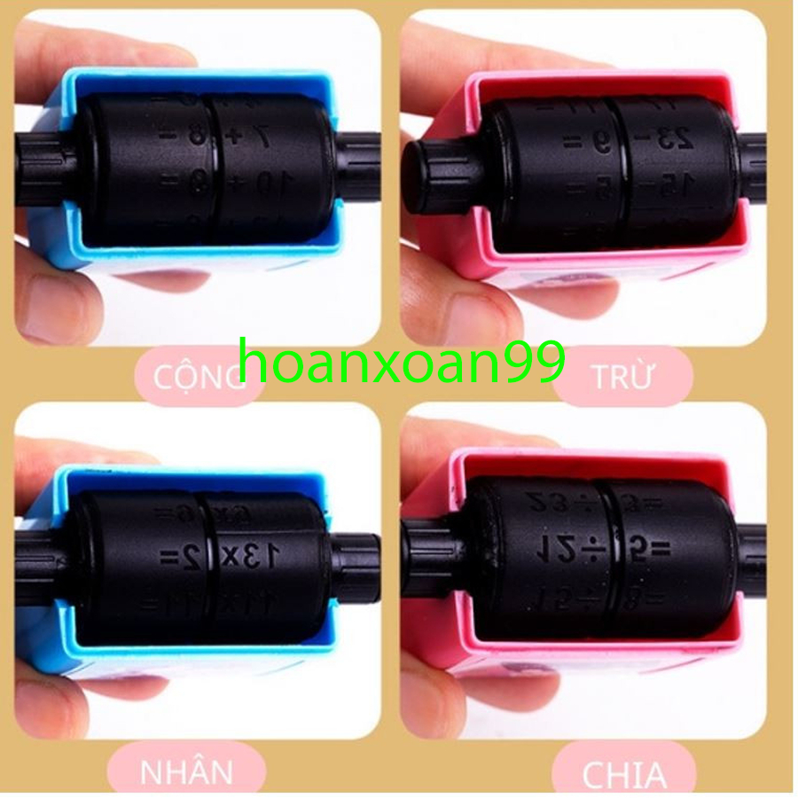 Máy in con lăn tạo phép tính cộng trừ,máy tạo phép tính đơn giản ra bài tập cho bé học toán - xoan99xhjsdf